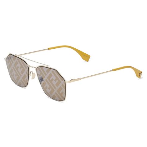 yellow fendi glasses